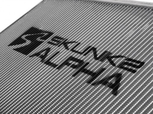 Skunk2 Alpha Series Dual Core Aluminum Radiator Fits 06-11 Honda Civic Si 2.0L - Picture 2 of 10