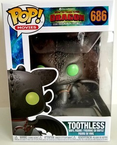 Funko Pop How To Train Your Dragon Hidden World #686 Toothless Vinyl Figure NIB 889698363556 | eBay