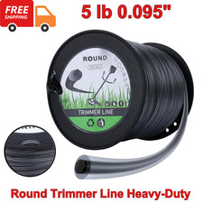 5lb .095 Heavy Duty Nylon Square Commercial String Trimmer Line Weed Eater Line
