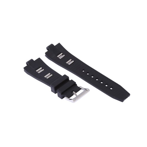 WBco 8mm Silicone Watch Band Fits For Compatible with Bvlgari Diagono w/ Tool - Zdjęcie 17 z 19
