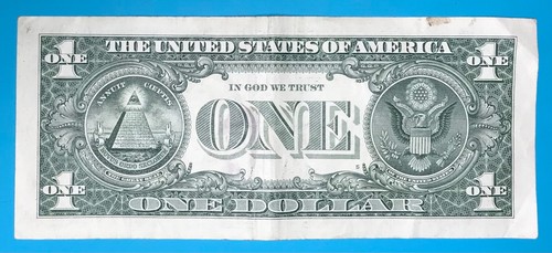 May 6, 2014 : I 05062014 A BIRTHDAY Note $1 One Dollar Bill - Picture 3 of 3