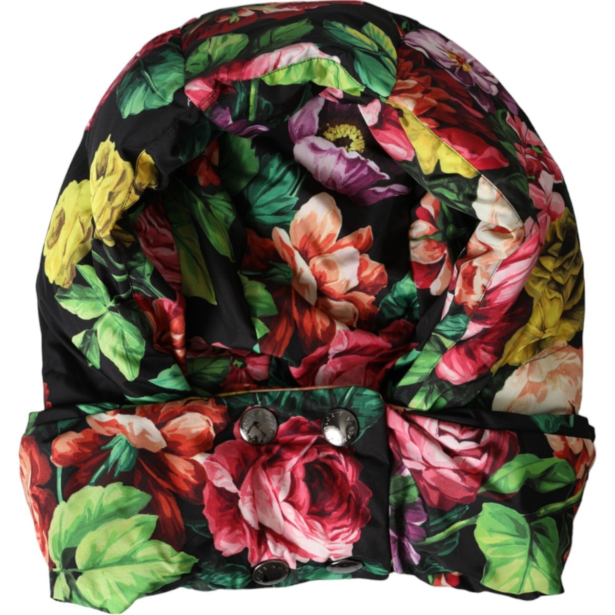 DOLCE & GABBANA Hat Multicolor Floral Whole Head Wrap