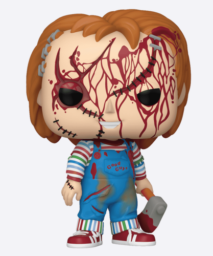Chucky "Bride of Chucky" (Bloody) Movies 1694 Funko Pop! PSA 8.5 NM-MINT+ - 第 4/4 張圖片