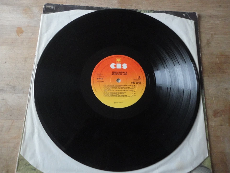 Janis Joplin–Janis Joplin's Greatest Hits, CBS, Europe 1973, Compilation,Reissue - Bild 4 von 4