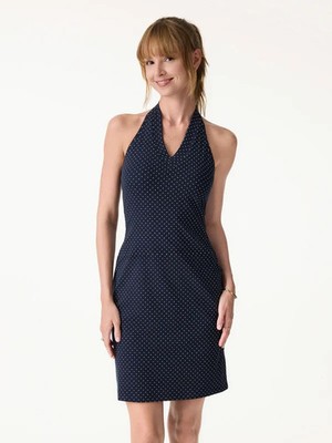 OGL Soft Stretch Cotton Halter Neck Polka Dot Mini Bra Dress Limited  Edition | eBay