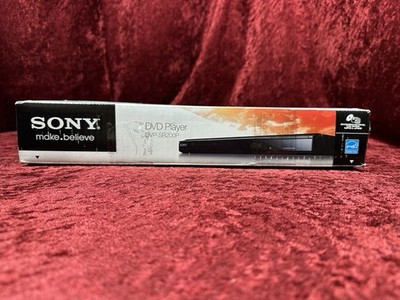 Sony CD/DVD Player DVP-SR200P Video Audio Player With Remote/ AV Cables - TESTED