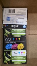New HP 952 N9K27AN Cyan and Magenta, Yellow Ink Cartridge. Exp 26 27