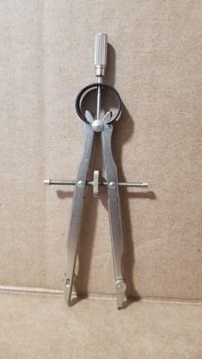Vintage Alvin Metal Drafting Compass Made in Germany Working , VGC