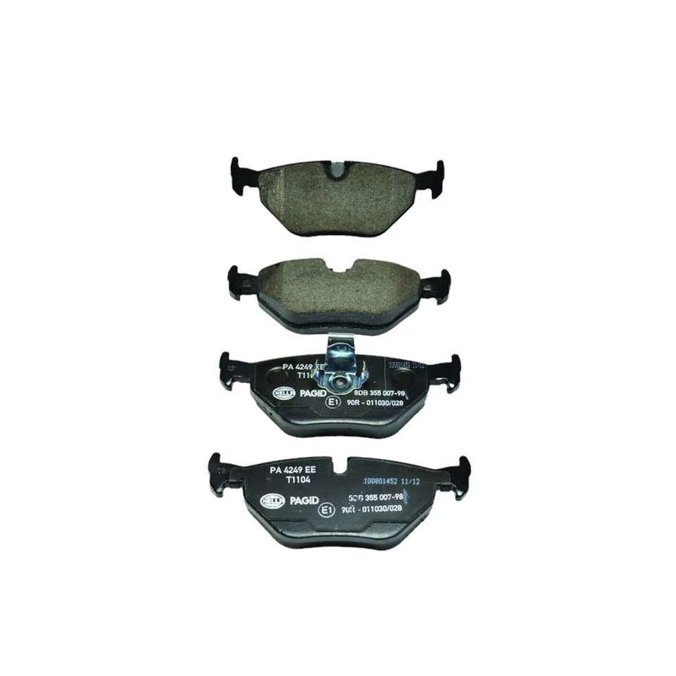 Juego de pastillas de freno de disco Hella Pagid 355007981 para 97-03 BMW 525i 528i 530i 540i Foto 2 de 4