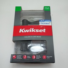 Kwikset Tustin Venetian Bronze Hall Closet Door Handle Set 97200-778