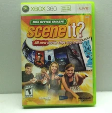 Scene It Box Office Smash (Xbox 360, 2008) Complete Tested Working - Free Ship