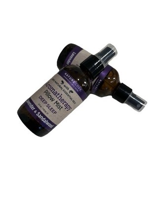 NATURE LOVE DEEP SLEEP AROMATHERAPY LAVENDER & SANDALWOOD PILLOW MIST 4 OZ SPRAY