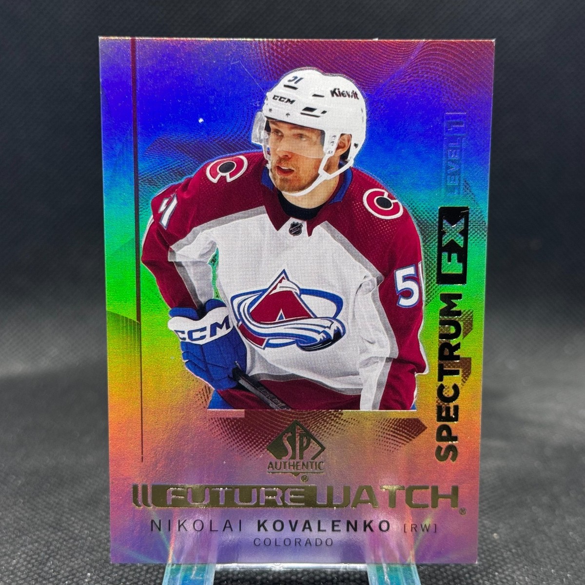 NHLカード Nikolai Kovalenko 2024-25 SP Authentic Spectrum FX Future