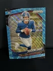 2025 Panini Prizm - Rookies Jaxson Dart #332 Blue Wave Prizm /230 (RC)