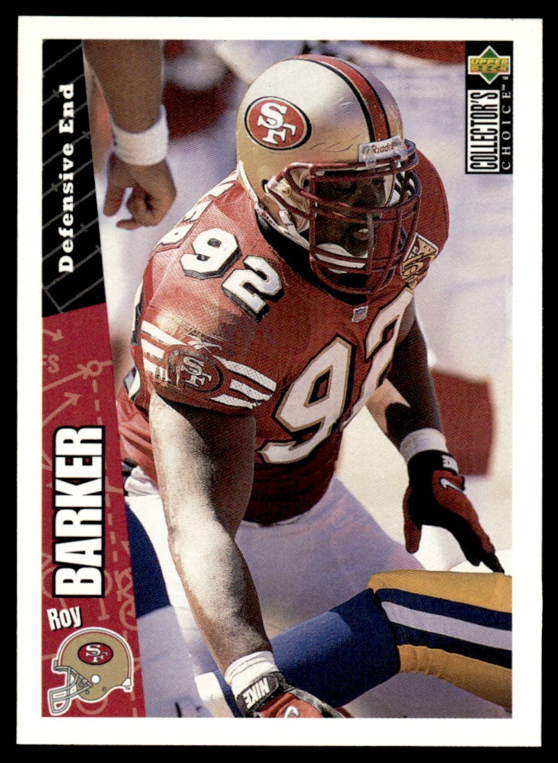 1996 Collector's Choice Update Roy Barker Minnesota Vikings #U147 12118