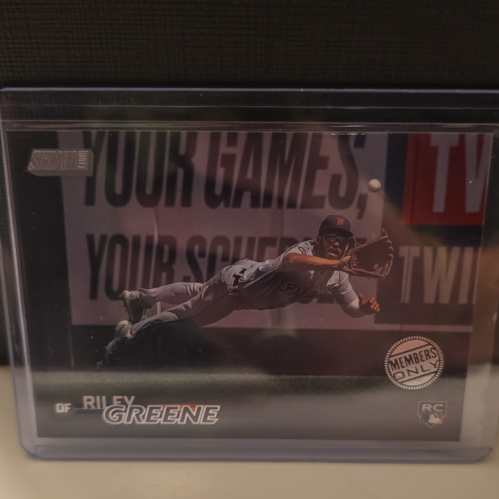 Topps 2023 Stadium Club Riley Greene #3 Members Only Rookie Detroit Tigers MLB