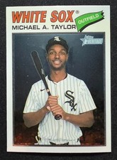 Michael Taylor 2026 Topps Heritage #45 Chrome Chicago White Sox