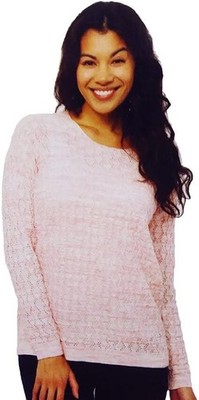 Leo & Nicole Women's Long Sleeve Sweater (Medium, Jovial)..