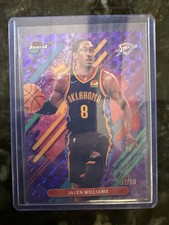2025-26  Topps Finest Jalen Williams Rare Purple Geometric Refractor #2/50 SSP