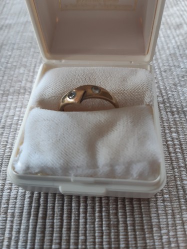Damen Ring Gold 333,kleine Steinchen - Bild 6 von 7
