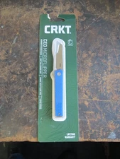 CRKT CEO MICROFLIPPER FOLDING  POCKET KNIFE #7083 SHEEPSFOOT BLADE
