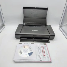 Canon PIXMA iP110 Wireless Black Mobile Printer No Power Cord