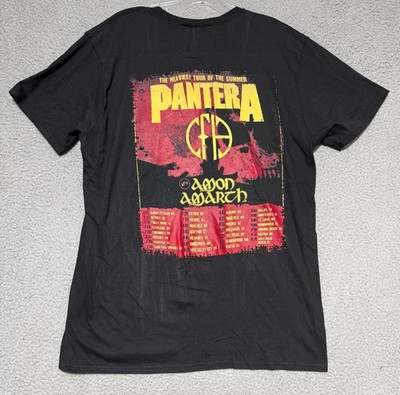 Hanes Pantera The Heaviest Tour Of The Summer t-shirt Mens Large