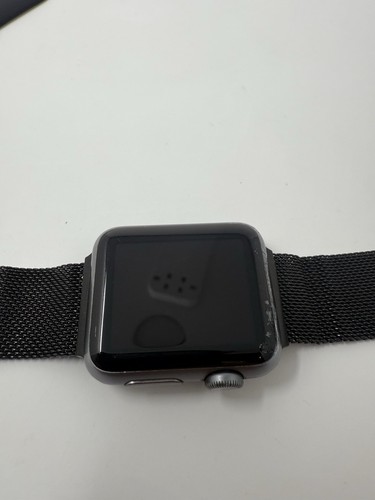 Apple Watch Series 1 38mm Aluminum Case Composite Black Smart Watch - Zdjęcie 9 z 12