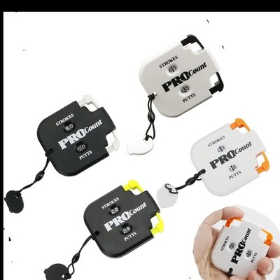 (Schwarz Gelb) -Punktezähler Mit One-Touch-Reset Doppelter Handheld-Mini URS