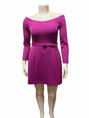 delphi long sleeve mini dress DELPHI LONG SLEEVE HOURGLASS MINI DRESS - BLACK