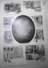 From the Interior of the new Hotel Waldorf - Harper's Weekly, March 25, 1893