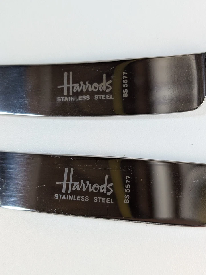 126 pc Harrods Sheffield DUBARRY 18/8 10 Pc Setting Service For 12 Stainless Set - Image 4 of 4