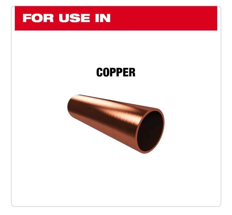 Milwaukee 48-22-4267 Close Quarters Copper Tubing Cutter (3-Piece Set) - Image 4 of 4