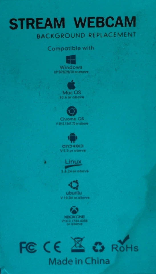 Aoboco Streaming Webcam Mac Stream HD 1080p windows Mac Xbox android NEW - Image 4 of 4