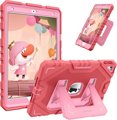 Kinder Hülle für iPad 9. 8. 7. Gen 10,2" Ganzkörper Robust Stoßfest Cover - Bild 15 von 15