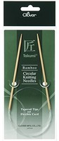 Rundstricknadel 40Cm Bambus Clover Takumi - Stricknadel, Handarbeit
