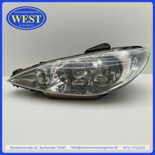 Scheinwerfer mit Blinker komplett L 9628666880 Peugeot 2KFX/2NFZ/ 206 75