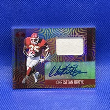 2021 Panini Illusions - Immortalized Jersey Auto Christian Okoye #IJ-CO /99