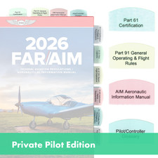 Tabs for FAR/AIM for Private Pilot Licence, 5...