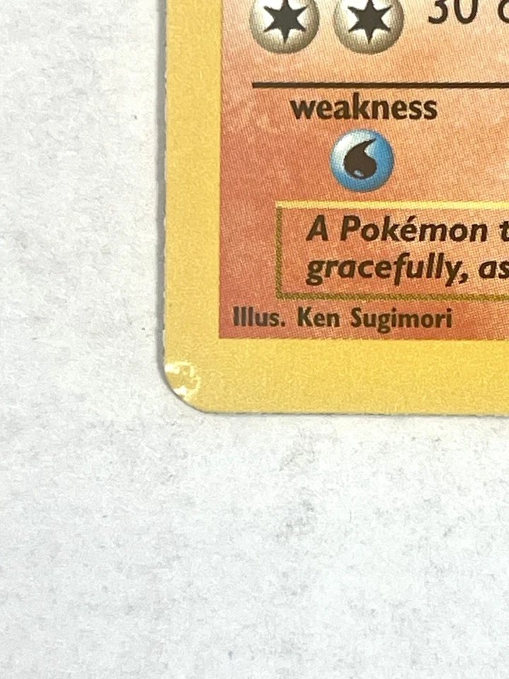 1999 Base Set Arcanine Unlimited 23/102 Printer Hickey Error NM - Image 2 of 3