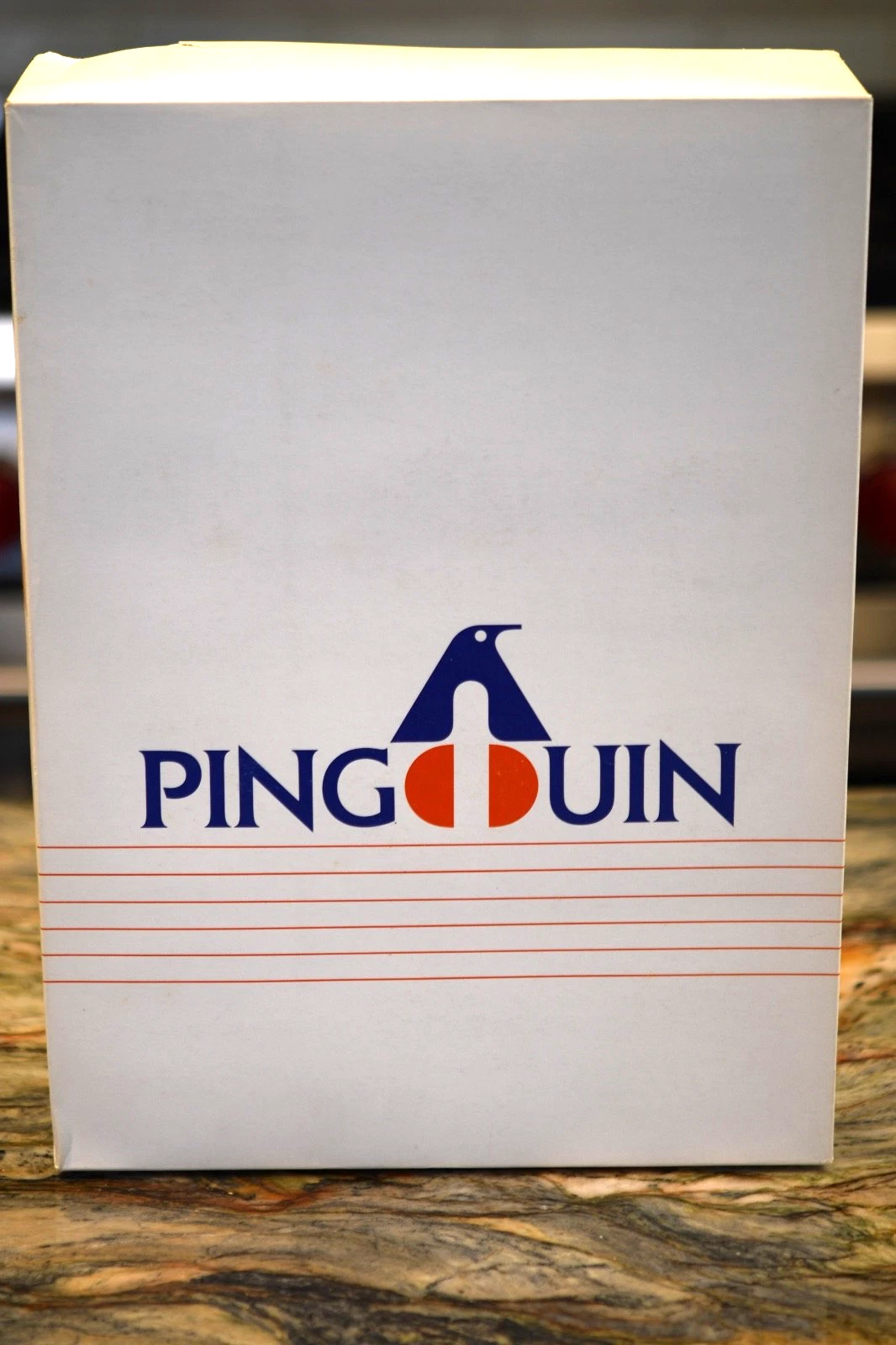 Pingouin Fil D'ecosse No. 5, Two Boxes/12-Marine & 12-Sevres, Made in France - product detail image 5