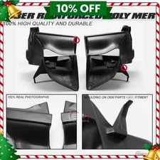 For 14-16 Mclaren 650S MP4 Upgrade OE FRP Unpainted Air Intake Vented Kits 2pcs