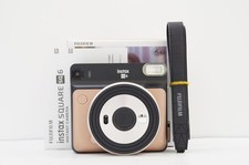 FUJIFILM instax SQUARE SQ6 Instant Film Camera w/ Strap From Japan