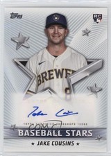 2022 Topps Series 2 Baseball Stars Auto Jake Cousins #BSA-JC Auto 0y9k