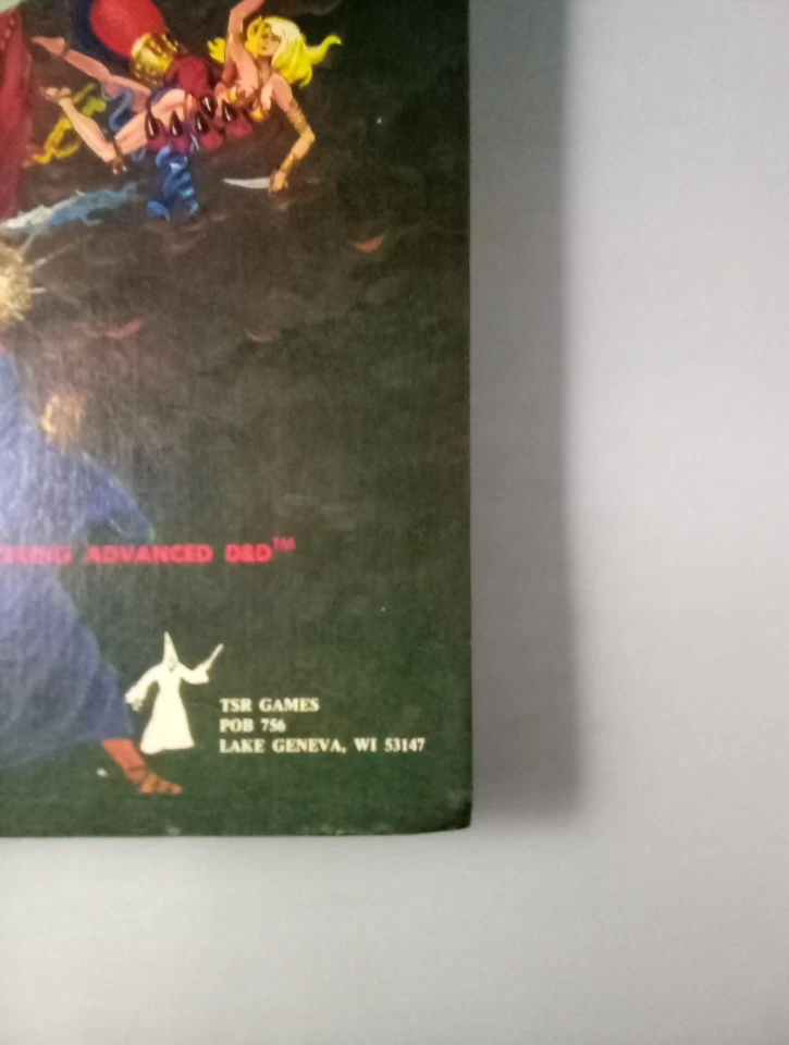 Libro de tapa dura Advanced D&D Dungeon Masters Guide 1979 usado Foto 4 de 4