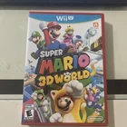 Super Mario 3D World (Nintendo Wii U, 2013) ** please read description**