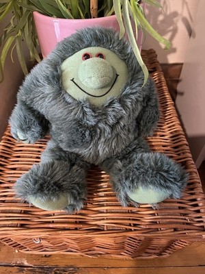Vintage Muzzy das grüne Monster Plüschtier BBC Sprachlernshow 10 Zoll