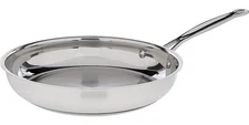 Cuisinart Skillet Chef Classic Stainless Steel Versatile Stovetop Fry Pan , 10"