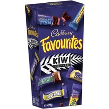 Cadbury Favourites Kiwi Edition Boxed Chocolate 470g Au