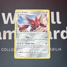 Pokémon - Scizor 128/192 -  Rebel Clash - Non Holo Rare - Near Mint